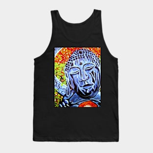 Twilight Buddha Bear Tank Top